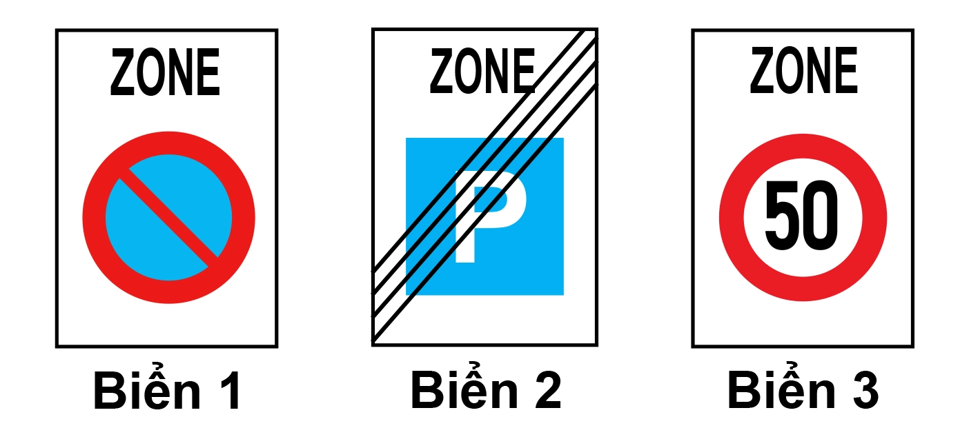Biển 3 có ý nghĩa gì?