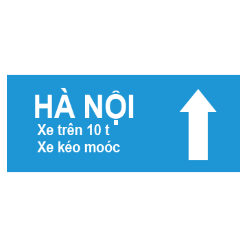 I.417b - Chỉ hướng đường phải đi cho từng loại xe