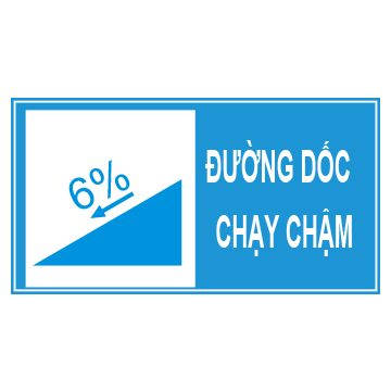 I.445b - Đường dốc phải đi chậm