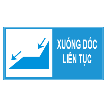 I.445h - Xuống dốc liên tục