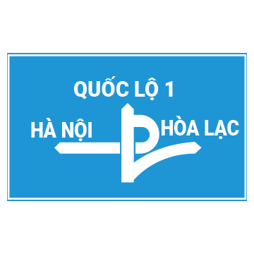 I.447a - Biển báo cầu vượt liên thông