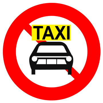 P.107b - Cấm xe ôtô taxi