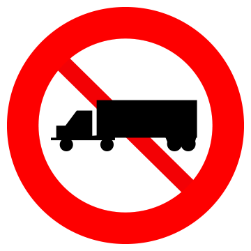 P.108a - Cấm xe sơ-mi-rơ-moóc