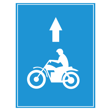 R.412d - Làn đường dành cho xe máy