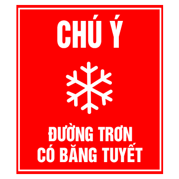 S.510 - Chú ý đường trơn có băng tuyết