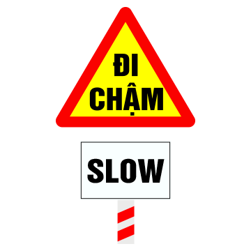 W.245b - Đi chậm
